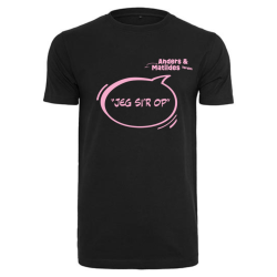 Jeg Sir Op Sort T-shirt