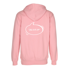 Jeg Sir Op Pink Hoodie