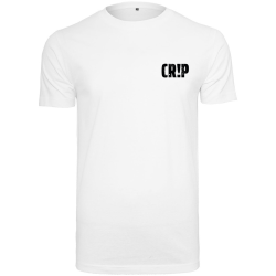 Crip Logo Lille Hvid T-shirt