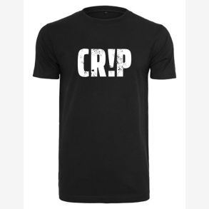 Crip Logo Stor Sort T-shirt