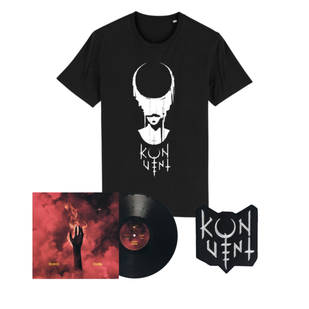 Firesky Bundle - LP + Nun T-shirt + Logo Patch