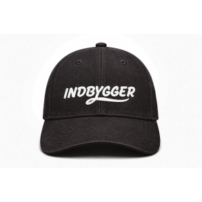 Indbygger Cap Sort/Hvid