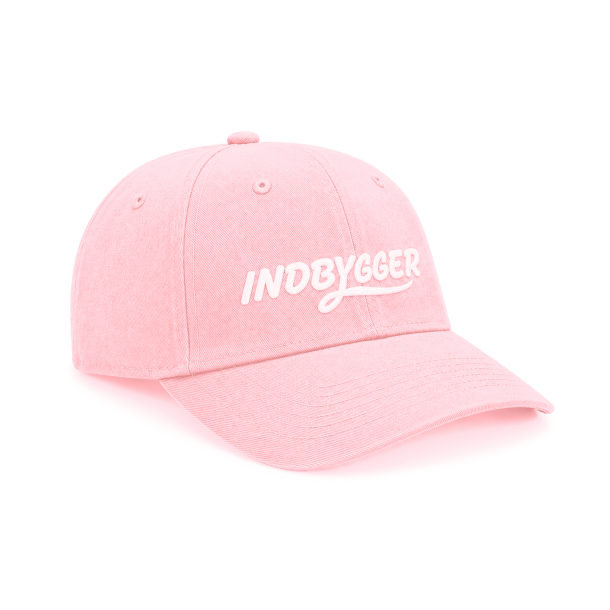 Indbygger Cap Pink/Hvid