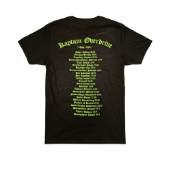 Kaptajn Overdrive Togt Black T-shirt