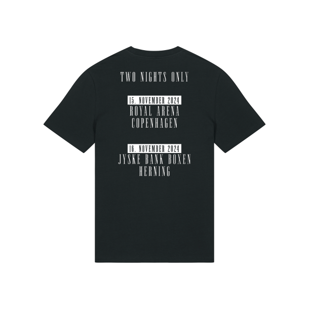 Two Nights Only T-shirt Black