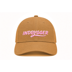 Indbygger Cap Brun/Pink