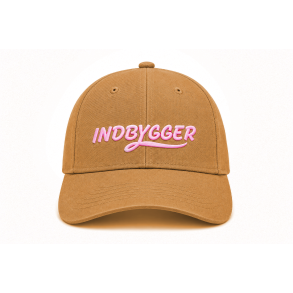 Indbygger Cap Brun/Pink