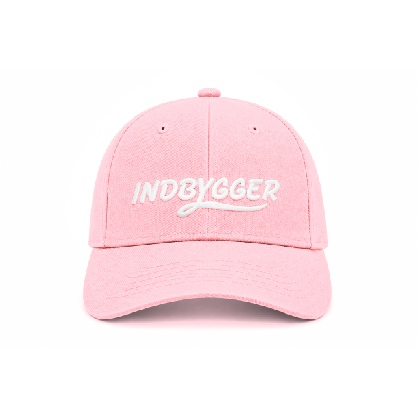 Indbygger Cap Pink/Hvid