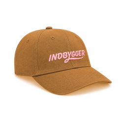 Indbygger Cap Brun/Pink