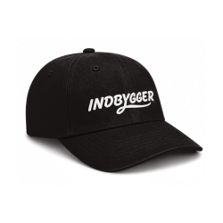 Indbygger Cap Sort/Hvid